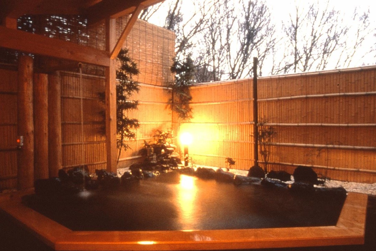 貸切で利用できる露天風呂